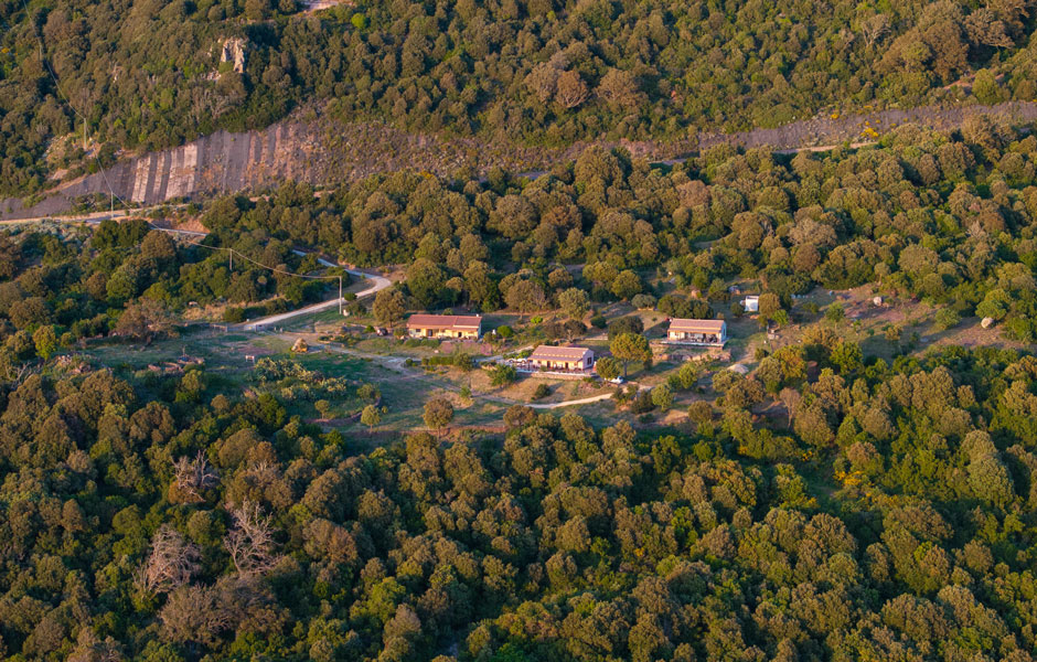 Le case viste dal mare