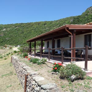 Structure: House Chessa, veranda and terrace