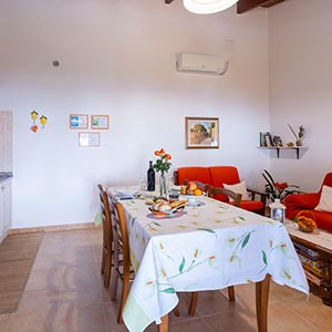 Alloggi: Casa Lantana, cucina e soggiorno